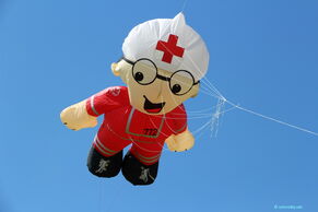 Männchen Sanitäter
